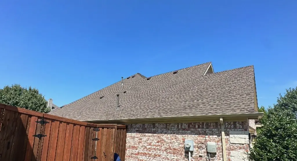 Completed roof replacement project in Nazareth